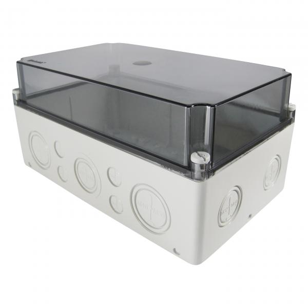 Installationsgehäuse IP67 (180x300x150mm) - mit Transparentdeckel